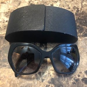 AUTHENTIC PRADA SUNGLASSES WITH CASE INCLUDED